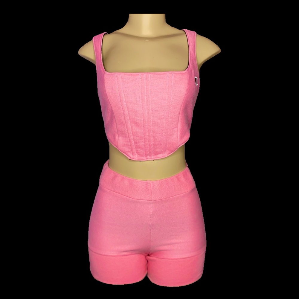 Champion Guava Pink 4pc Outfit Set - Picture 2 of 4